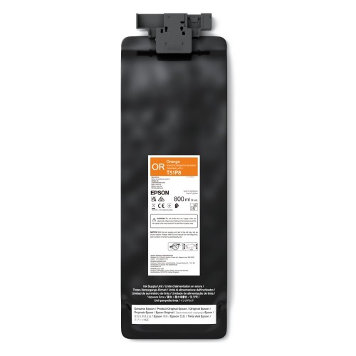 Tusz EPSON T51P800 OR – pomarańczowy (800 ml)