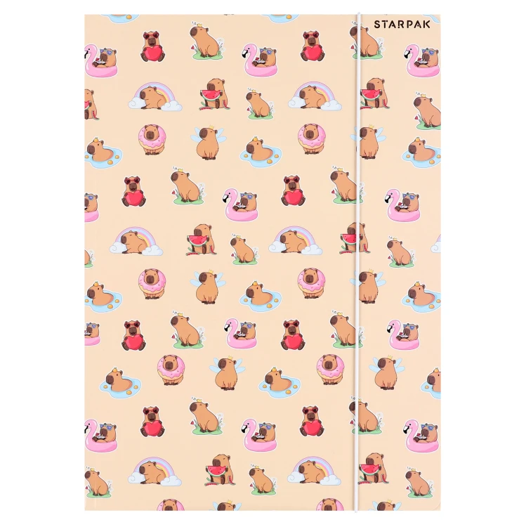Teczka z gumką A4 Kapibara mix STARPAK 583303 – zdjęcie 5