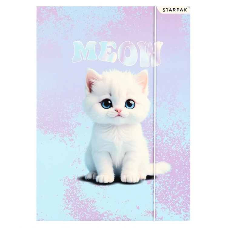 Teczka z gumką A4 Cute Kotki mix STARPAK 583297 – zdjęcie 2