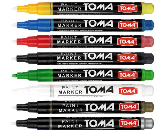 Marker olejny okr TO-441 kol mix 1/12