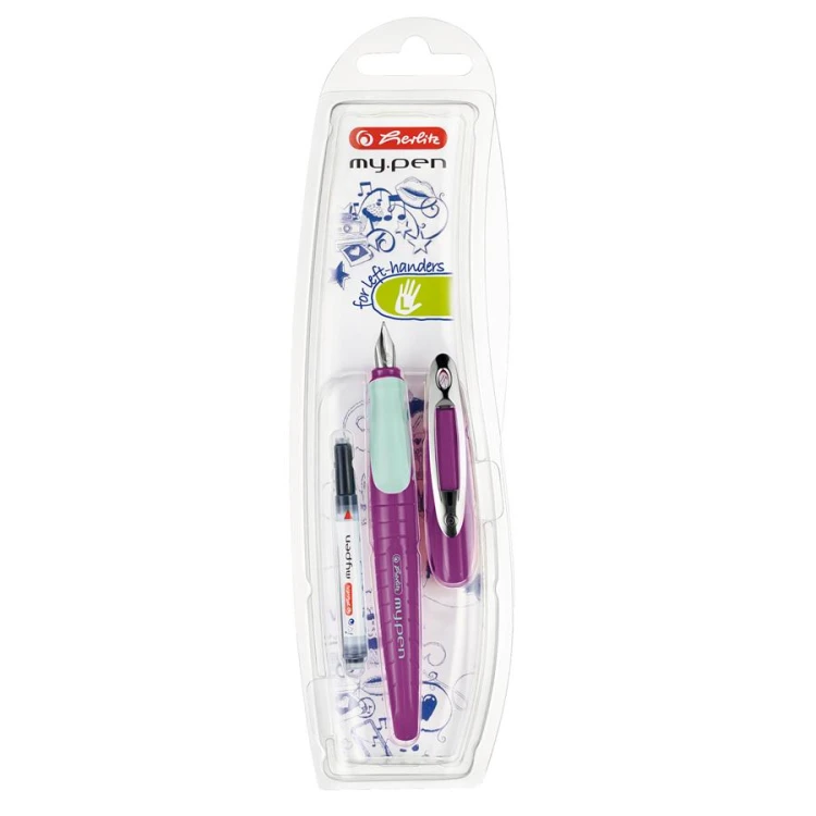 Pióro wieczne dla leworęcznych my.pen HERLITZ M 11167996 lila/mięta