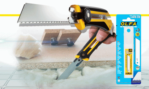 Faliste ostrze OLFA LWB