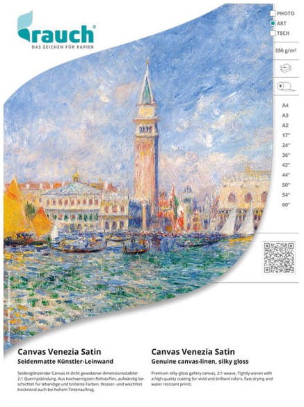 Płótno RAUCH Canvas Venezia Satin 350