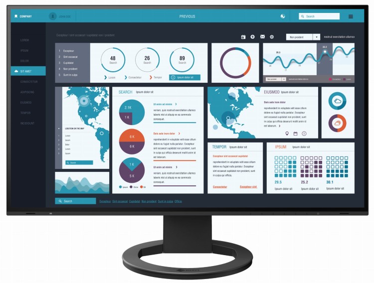Monitor EIZO FlexScan EV2495
