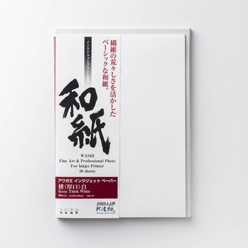 AWAGAMI Kozo Thick White 110