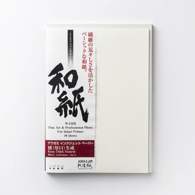 AWAGAMI Kozo Thick Natural 110