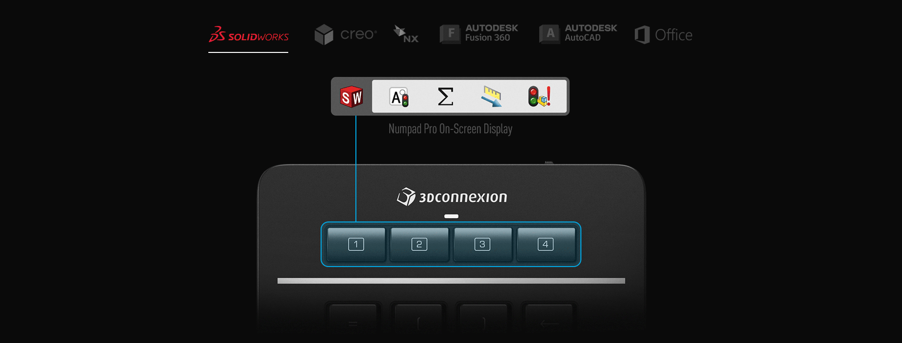 3Dconnexion NumPad Pro 3DX-700105