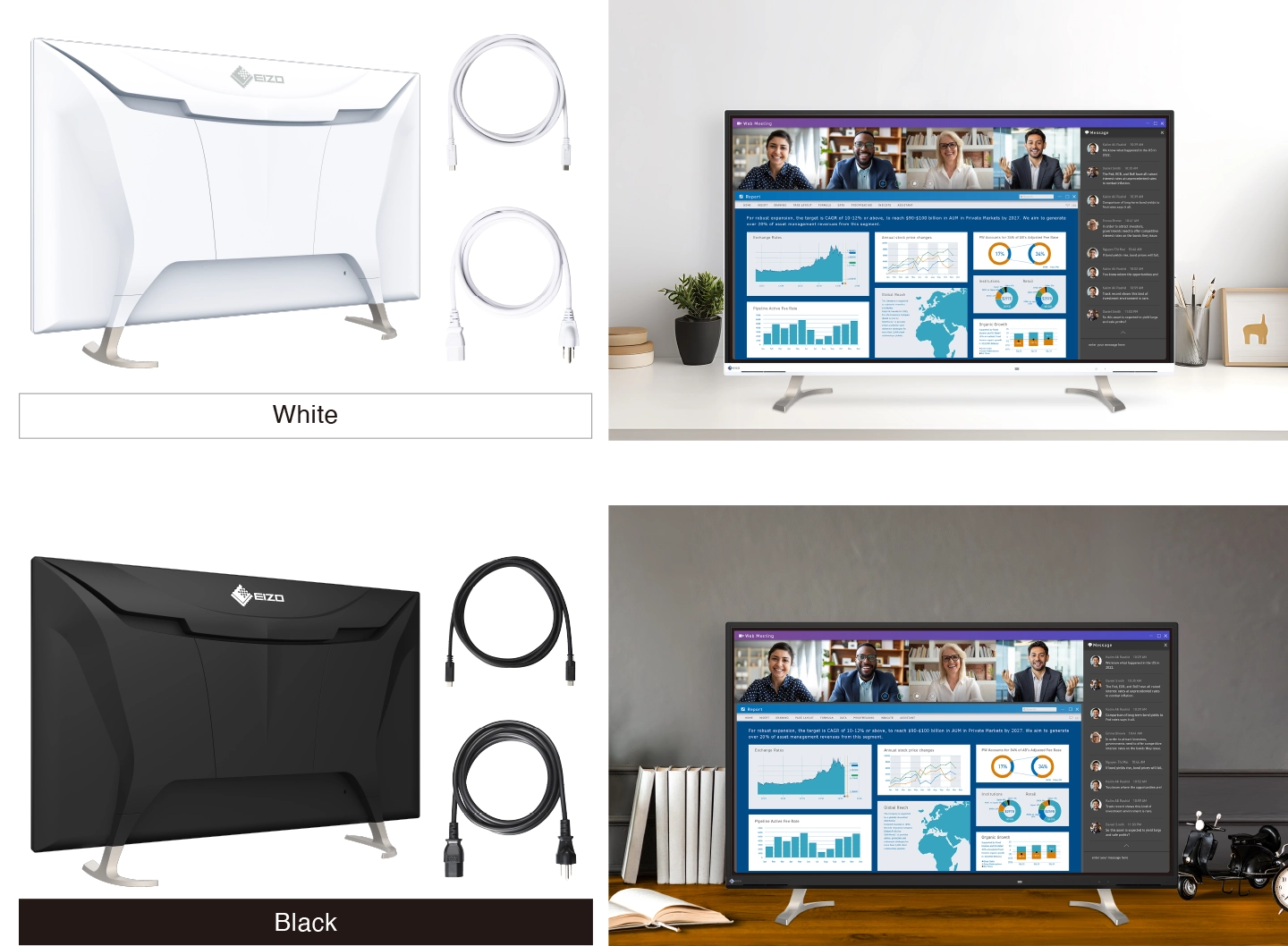 Monitor EIZO FlexScan EV4340X-BK