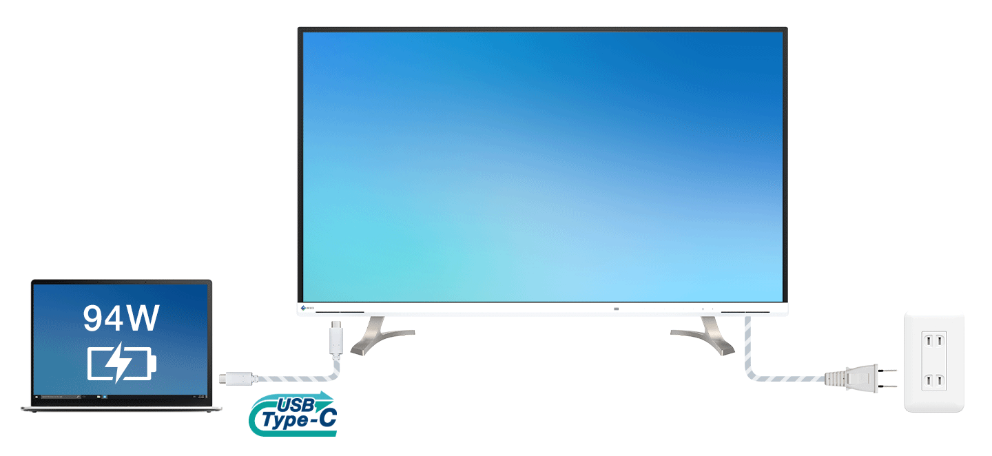 Monitor EIZO FlexScan EV4340X-BK