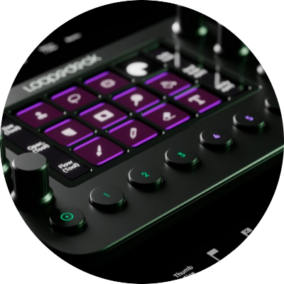 Konsola do edycji Loupedeck Live